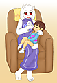 mama_toriel_and_frisk_diaper_content_by_pastel_hime-d9kj4zf.png